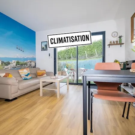 Le Parme' Nid - 3 Lits Avec Terrasse Et Clim Apartment